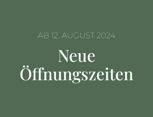 Neue Öffnungszeiten